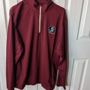 Florida State 1/4 zip top